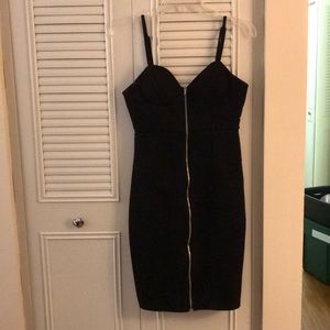 Black cocktail dress